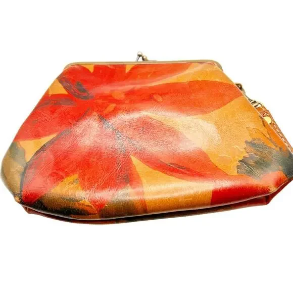 Patricia Nash Vintage Wristlet Womens Leather Savena Spring Multi Wristlet - Picture 4 of 7